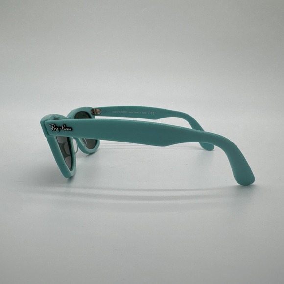RARE Ray-Ban Tiffany Blue Wayfarer RB2140 952/40 50~22 3N  black case - Picture 2 of 16